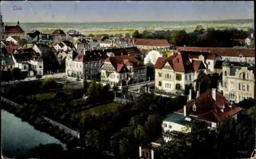 Ak Duchcov Dux Region Aussig, Gesamtansicht