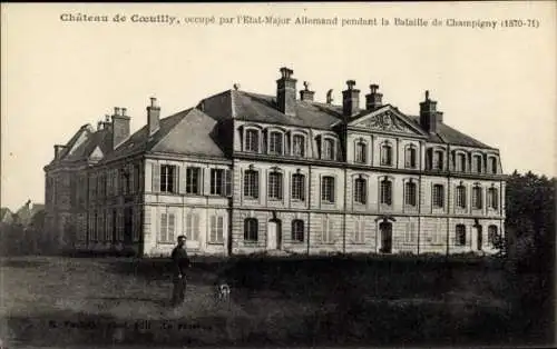 Ak Coeuilly Champigny sur Marne Val de Marne, Schloss
