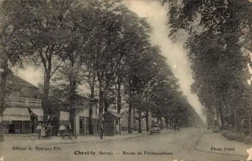 Ak Chevilly Val de Marne, Route de Fontainebleau