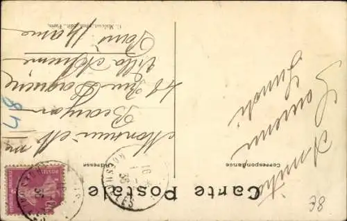 CPA Orléans Loiret, Clocher de l'Eglise Saint Paul