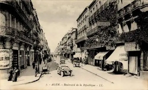 Ak Agen Lot et Garonne, Boulevard de la République