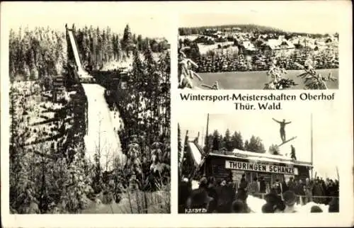 Ak Oberhof im Thüringer Wald, Wintersport-Meisterschaften