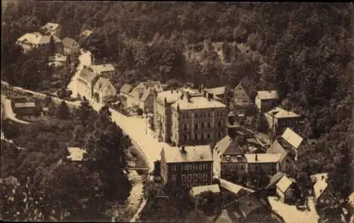 Ak Tharandt im Erzgebirge, Forst-Akademie, Häuseransichten, Landschaft,  Aufnahme