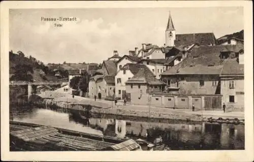 Ak Ilzstadt Passau in Niederbayern, Gesamtansicht