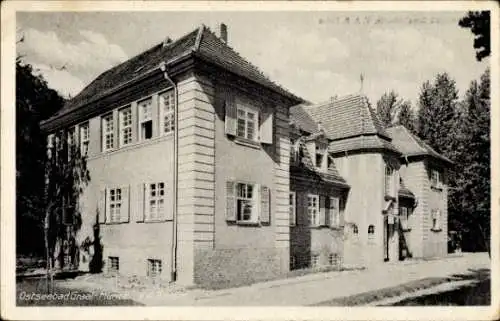 Ak Ostseebad Müritz Graal-Müritz, Gebäudeansicht,  V.A.B. Heim