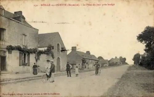 Ak Nuille-sur-Ouette Mayenne, Le Point du Jour pres Soulge