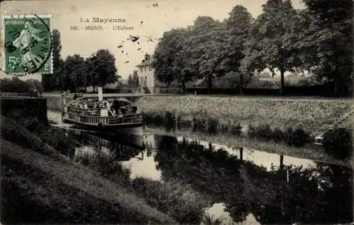 Ak Menil Mayenne, Schleuse