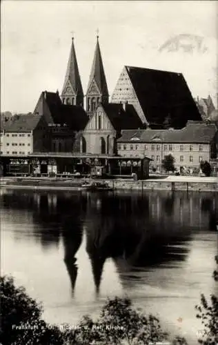 Ak Frankfurt an der Oder, Nicolaikirche, Reformierte Kirche