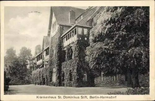 Ak Berlin Reinickendorf Hermsdorf, Krankenhaus St. Dominikus Stift