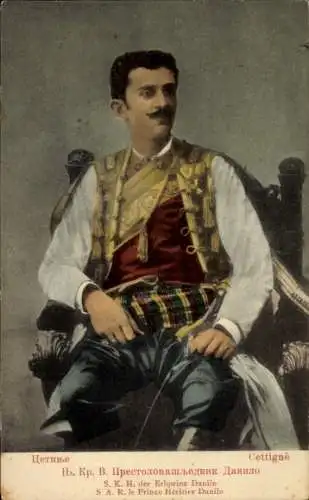 Ak Prinz Héritier Danilo, Adel Montenegro