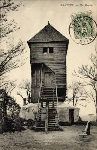 Ak Sannois Val d’Oise, Mühle