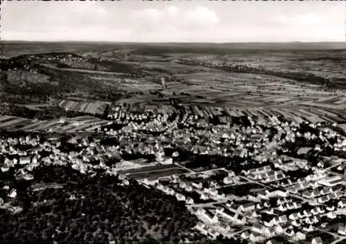 Ak Gerlingen Wenden im Sauerland, Luftaufnahme von  weite Landschaft, bebautes Gebiet, Felder