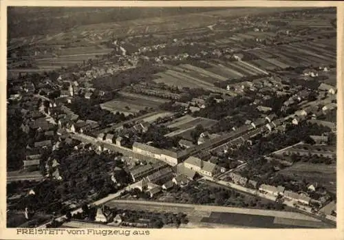 Ak Freistett Rheinau in Baden, Luftbild