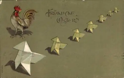 Ak Glückwunsch Ostern, Küken