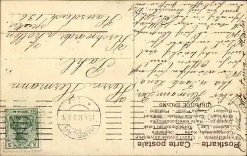 Ak Glückwunsch Ostern, Küken