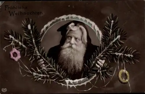 Ak Frohe Weihnachten, Weihnachtsmann