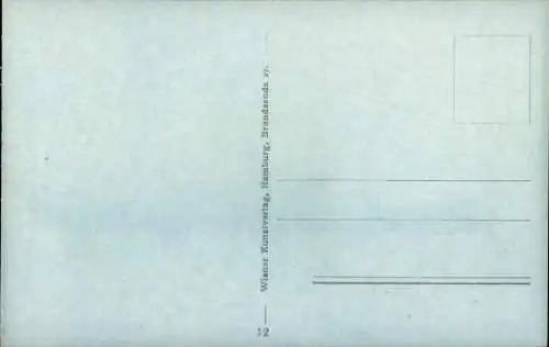 Ak Dampfschiff Wahehe, Woermann Linie, Ansicht Backbord, Blockadebrecher