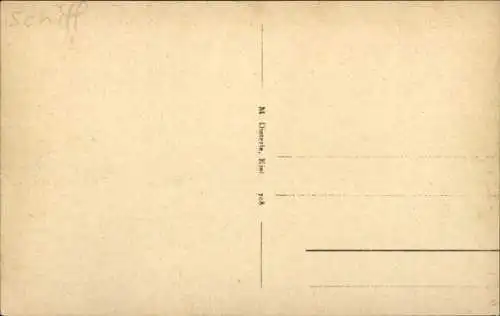 Ak Deutsches Kriegsschiff, Hochseetorpedoboot in voller Fahrt