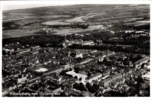 Ak Ludwigsburg in Württemberg, Fliegeraufnahme