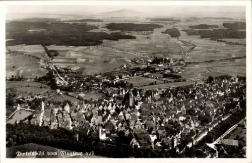 Ak Dinkelsbühl in Mittelfranken, Fliegeraufnahme