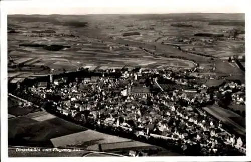 Ak Dinkelsbühl in Mittelfranken, Fliegeraufnahme