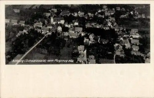 Ak Altburg Calw im Schwarzwald, Fliegeraufnahme