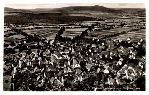 Ak Kleinsachsenheim Sachsenheim in Württemberg, Fliegeraufnahme
