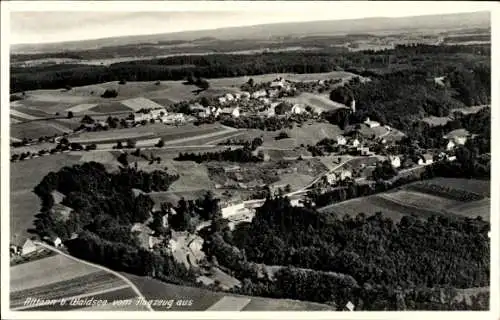 Ak Bad Waldsee in Oberschwaben Württemberg, Luftbild