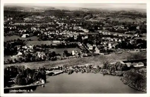 Ak Reutin Lindau am Bodensee Schwaben, Fliegeraufnahme