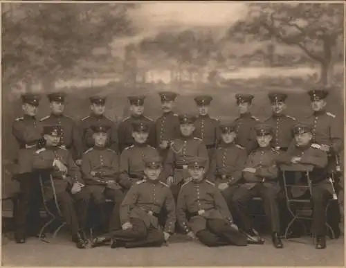Foto Hamburg, Deutsche Soldaten in Uniformen, Reserve-Infanterie-Regiment 76