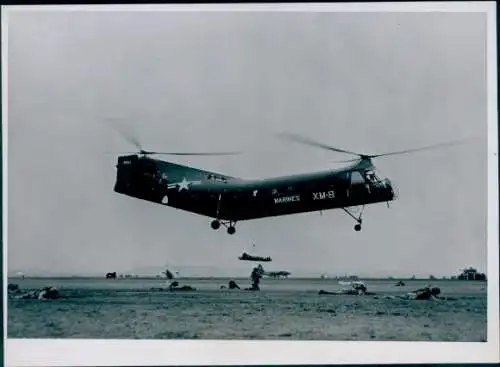 Foto Hubschrauber, Amerikanisches Militärflugzeug, Piasecki HRP1