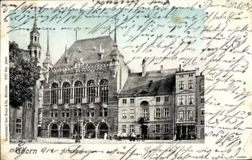 Ak Toruń Thorn Westpreußen, Artushof
