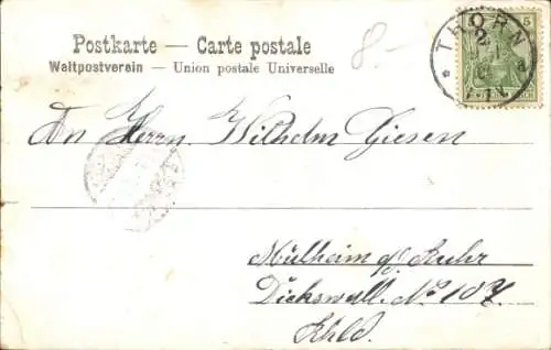 Ak Toruń Thorn Westpreußen, Artushof