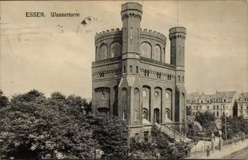 Ak Essen im Ruhrgebiet, Wasserturm