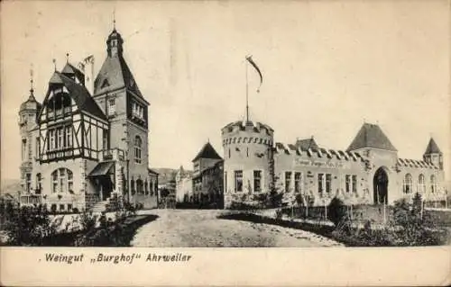 Ak Ahrweiler an der Ahr, Weingut Burghof