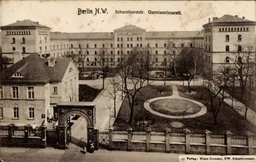Ak Berlin, Garnisonlazarett, Scharnhorststraße