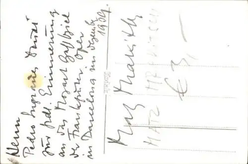 Ak Opernsänger Matz Mrakitsch, Portrait, Autogramm