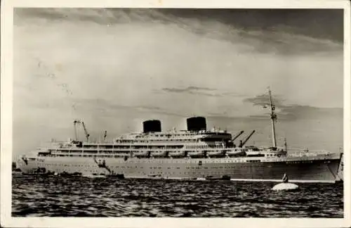 Ak Dampfer Willem Ruys