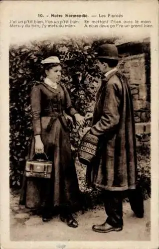 Ak Notre Normandie, Les Fiancés
