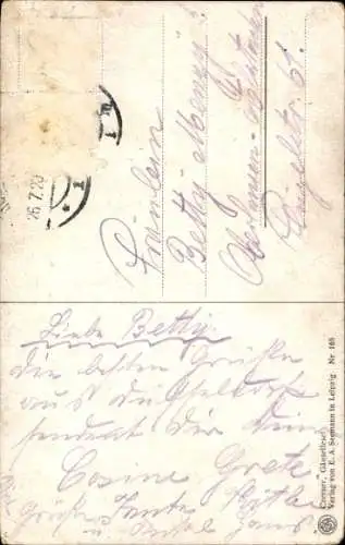 Künstler Ak Czerner, Gänseliesel