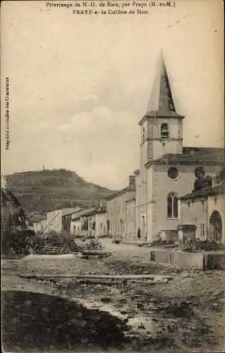 Ak Praye sous Vaudémont Meurthe et Moselle, Pèlerinage de Notre Dame, Colline de Sion