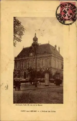 Ak Ivry sur Seine Val de Marne, Rathaus