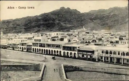 Ak Aden Jemen, Camp, Stadtpanorama