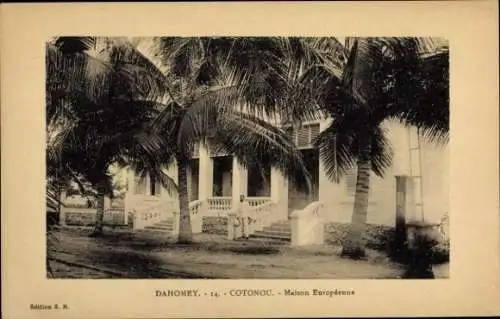 Ak Cotonou Dahomey Benin, Maison Europeenne