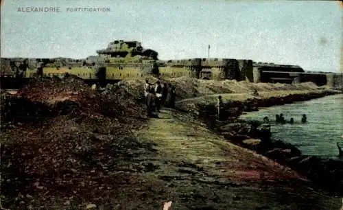 Ak Alexandria Ägypten, Fortification