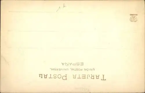 Ak Fuenterrabia Baskenland, Una Casa de la Calle Mayor