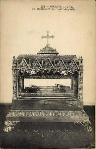 CPA Bone Hippone Algérie, Le Reliquaire de Saint-Augustin