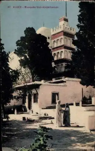 CPA Alger Algérie, Mosquée Sidi Abderhaman