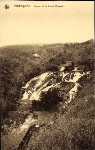 CPA Madingusha RD Congo Zaïre, Chutes de la Lufira