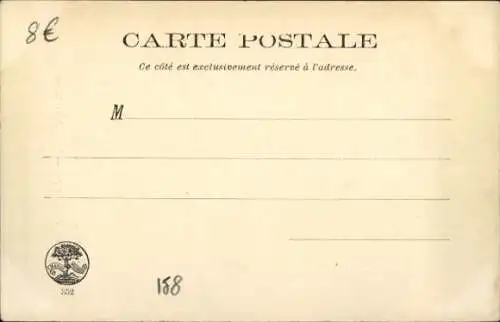 Ak Orléans Loiret, L'Hôtel des Postes